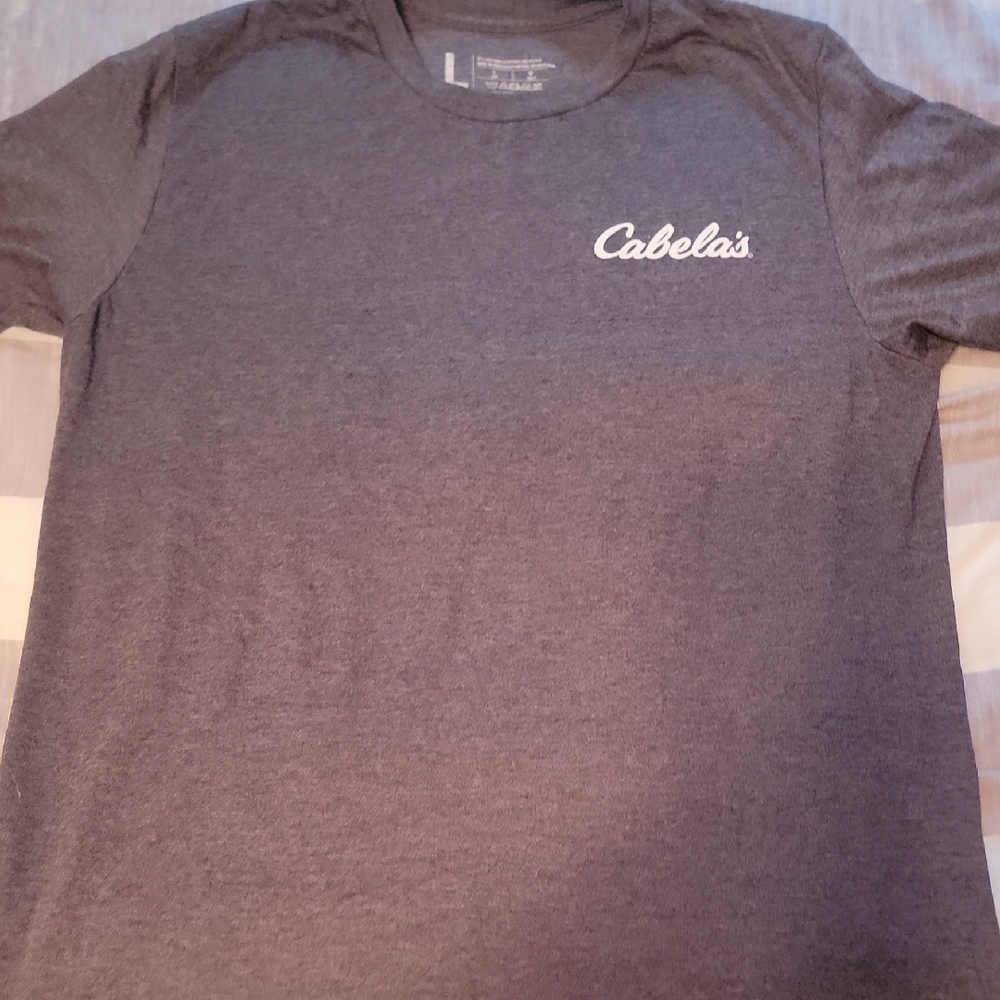 Cabela's Charcoal Short Sleeve Tee